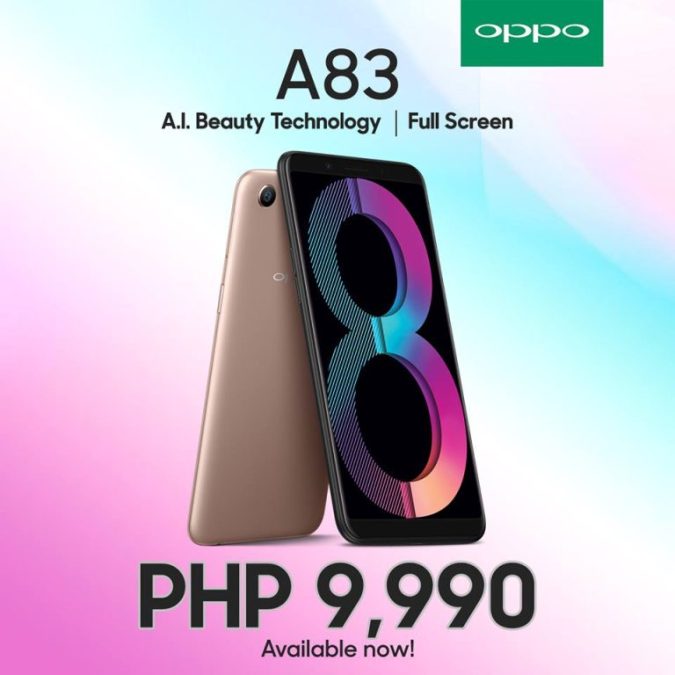 OPPO A83 Price