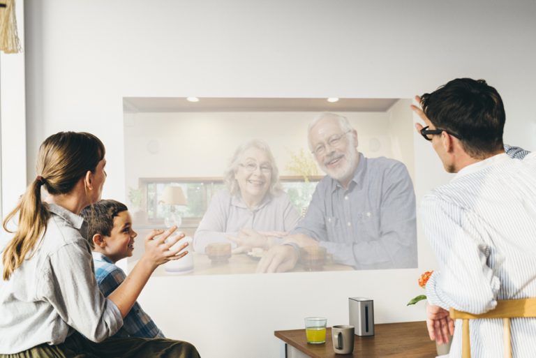 Xperia Touch video call