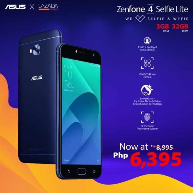 ZenFone x Lazada Flash Sale - ZenFone 4 Selfie Lite