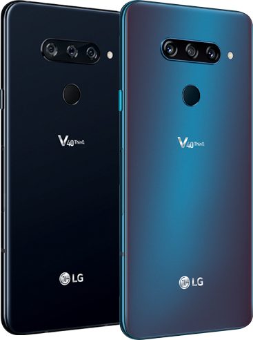 LG V40 ThinQ colors
