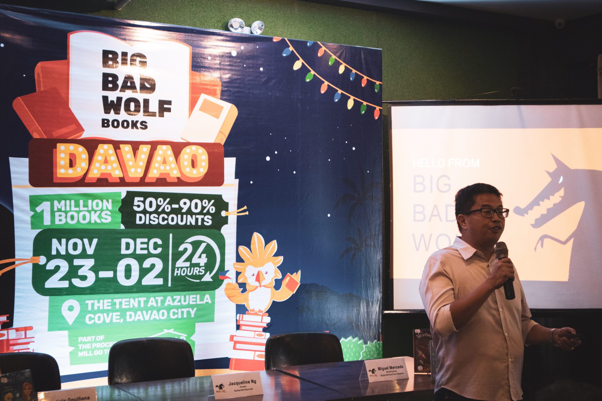 Big Bad Wolf Book Sale presscon