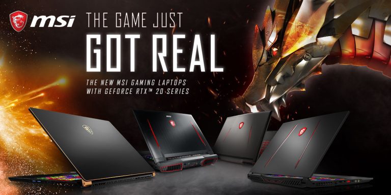 MSI RTX Laptops