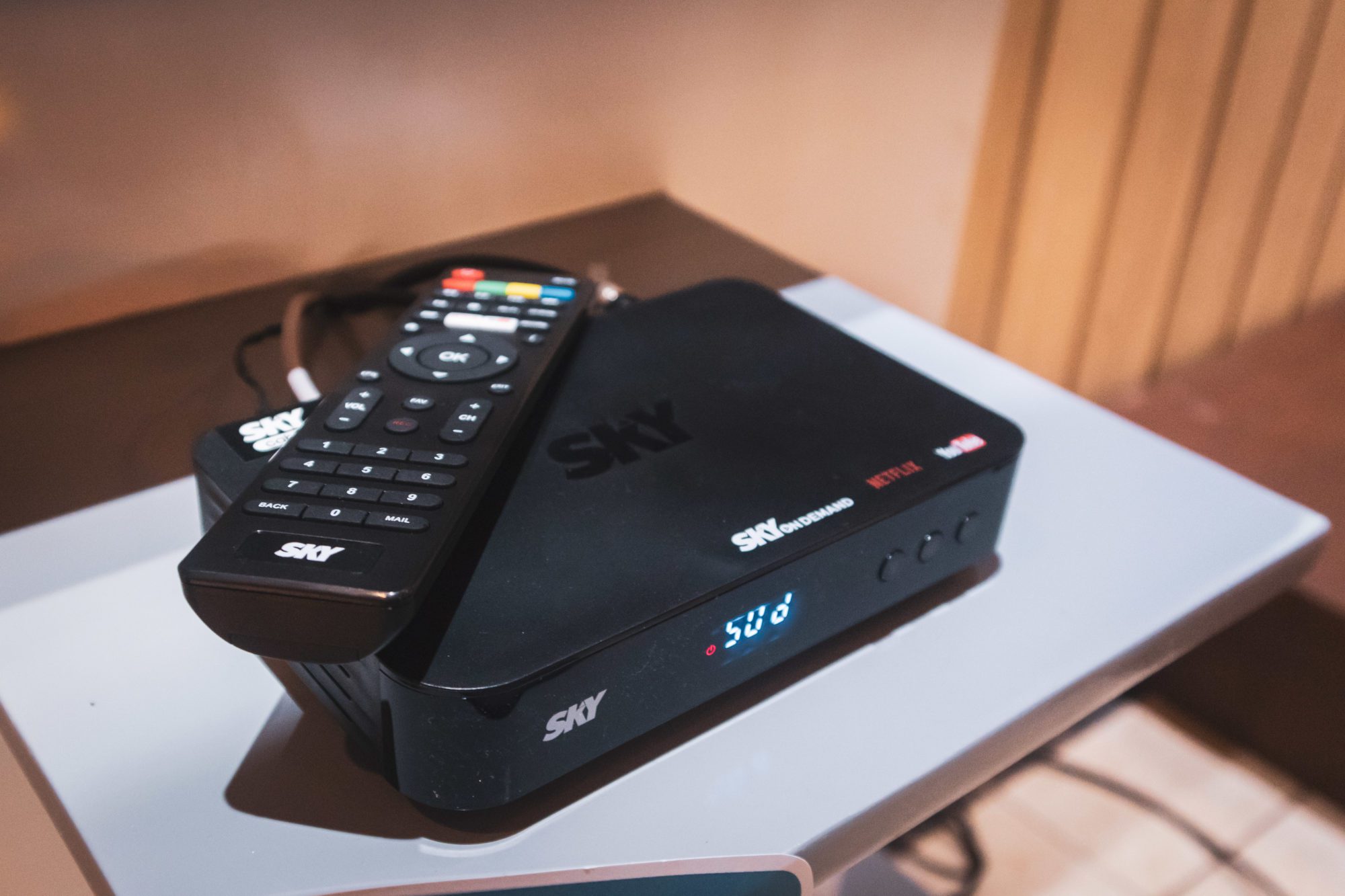 SKY On Demand box