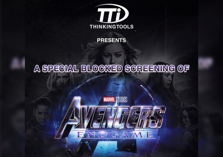 Avengers End Game Block Screening Thinking Tools Promo