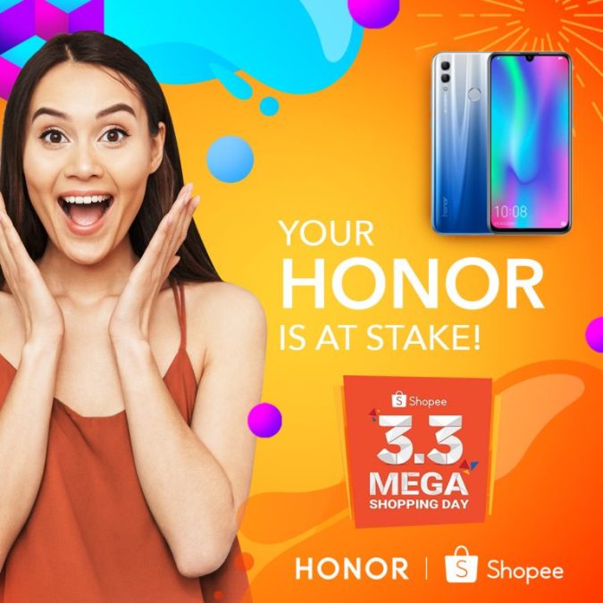 Honor Phones-Shopee 3.3 Sale
