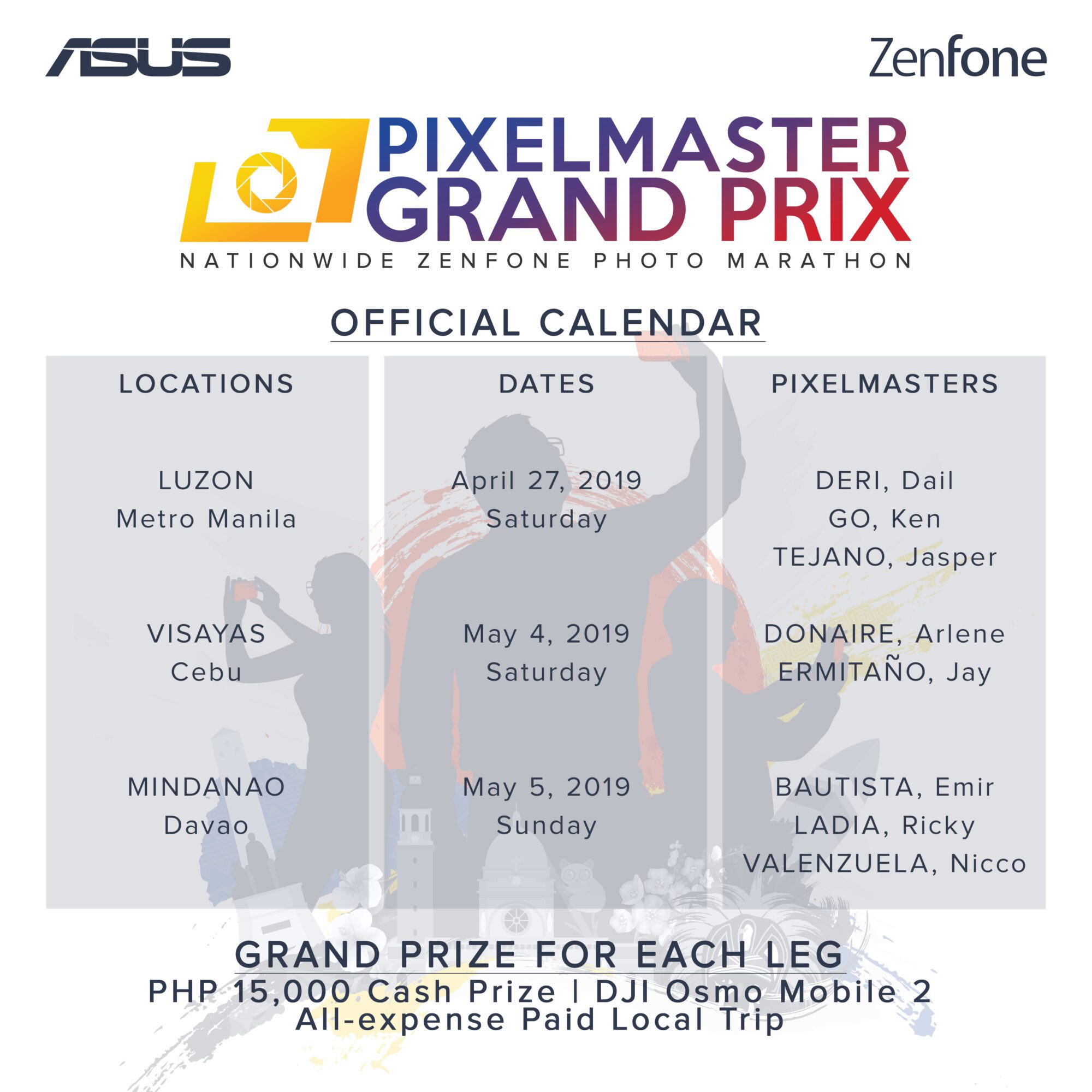 PixelMaster Grand Prix Calendar