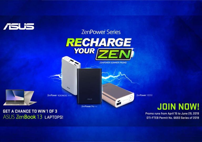 ASUS Recharge Your Zen Promo