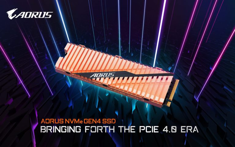 GIGABYTE Aorus NVMe Gen4 SSD PCIe 4.0