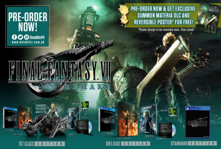 Final Fantasy VII Remake Pre-Order