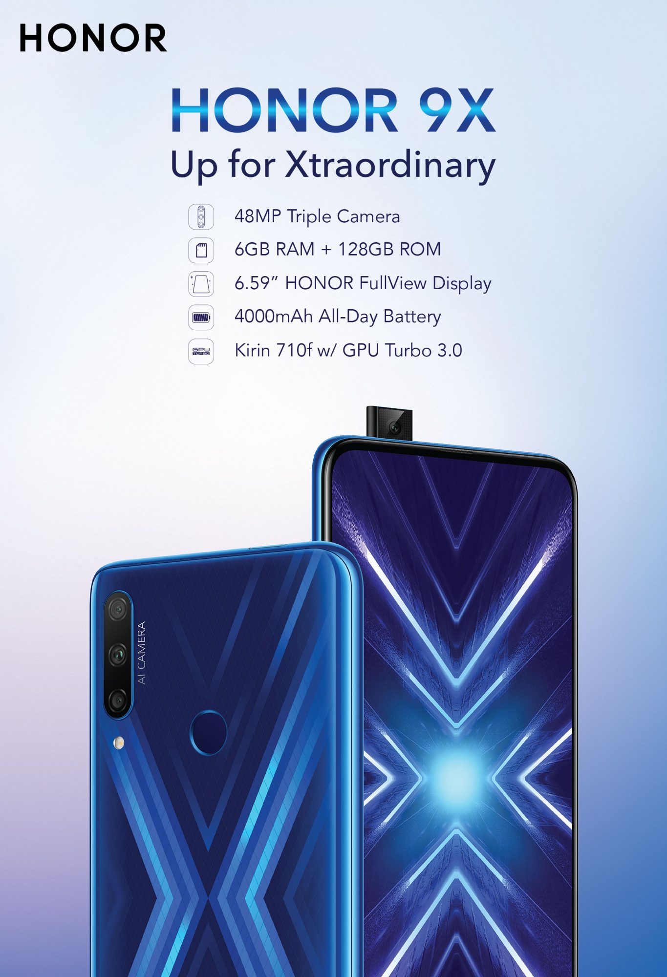 HONOR 9X UP for XTRAORDINARY