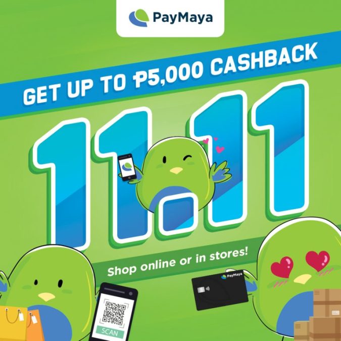 PayMaya 11.11 Deals
