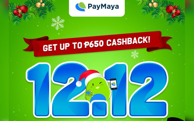 PayMaya 12.12 Deals