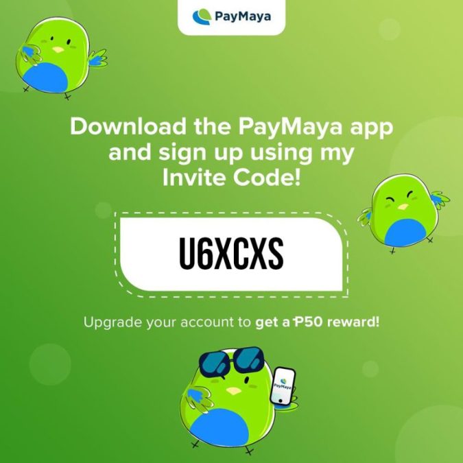 PayMaya Referral Code