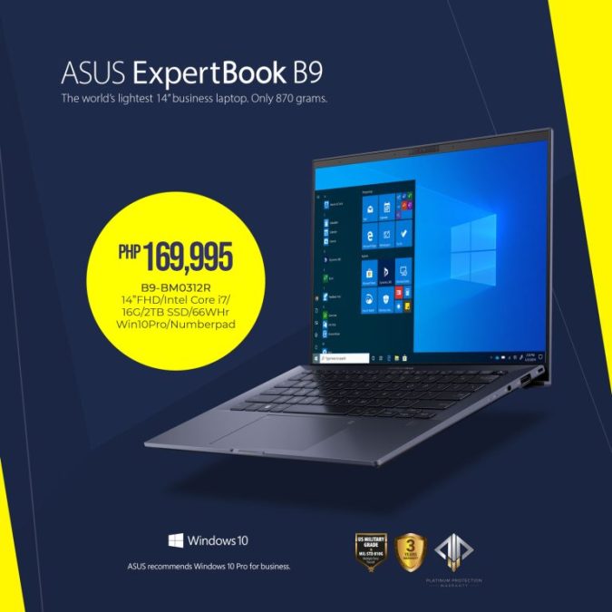 ASUS ExpertBook B9