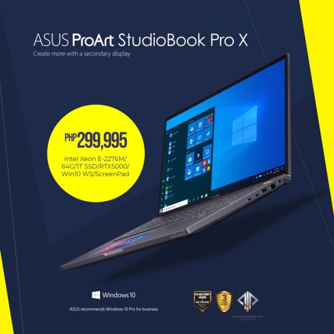 ASUS ProArt StudioBook Pro X