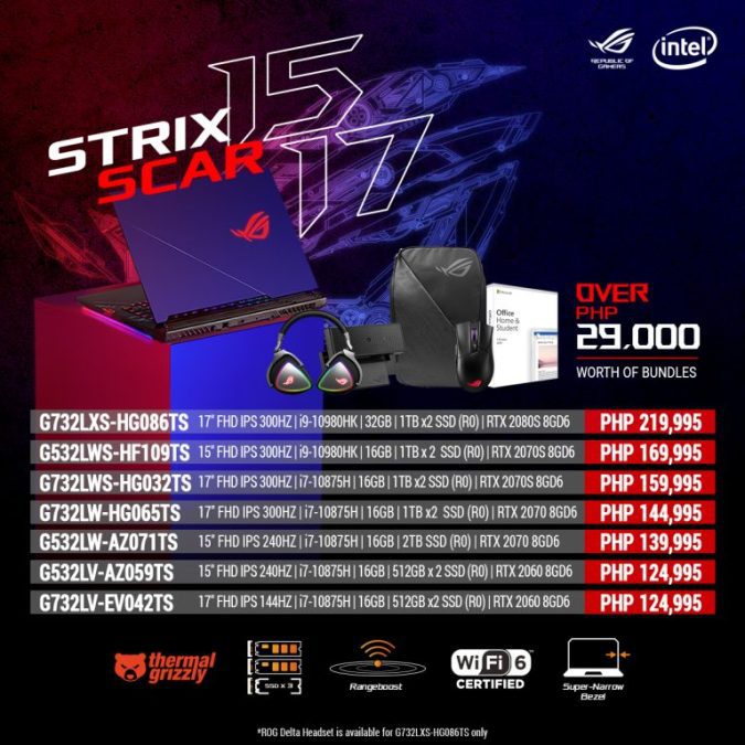 ROG Strix Scar Rev