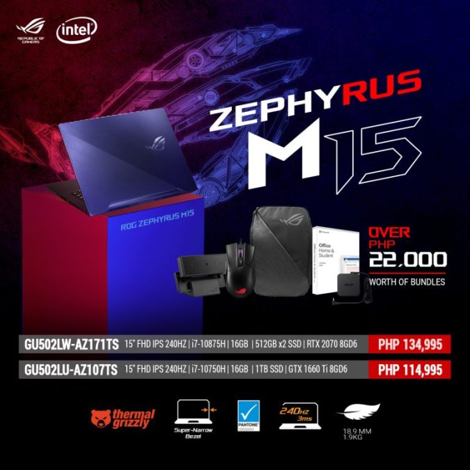 ROG Zephyrus M15 Rev