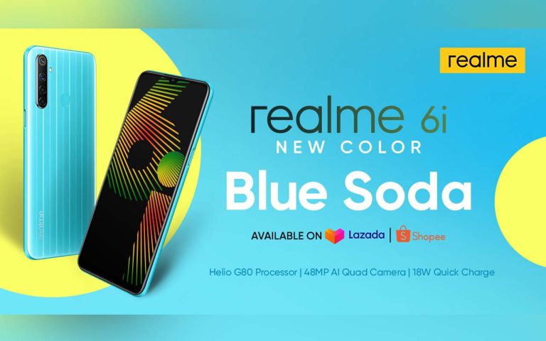realme 6i Blue Soda