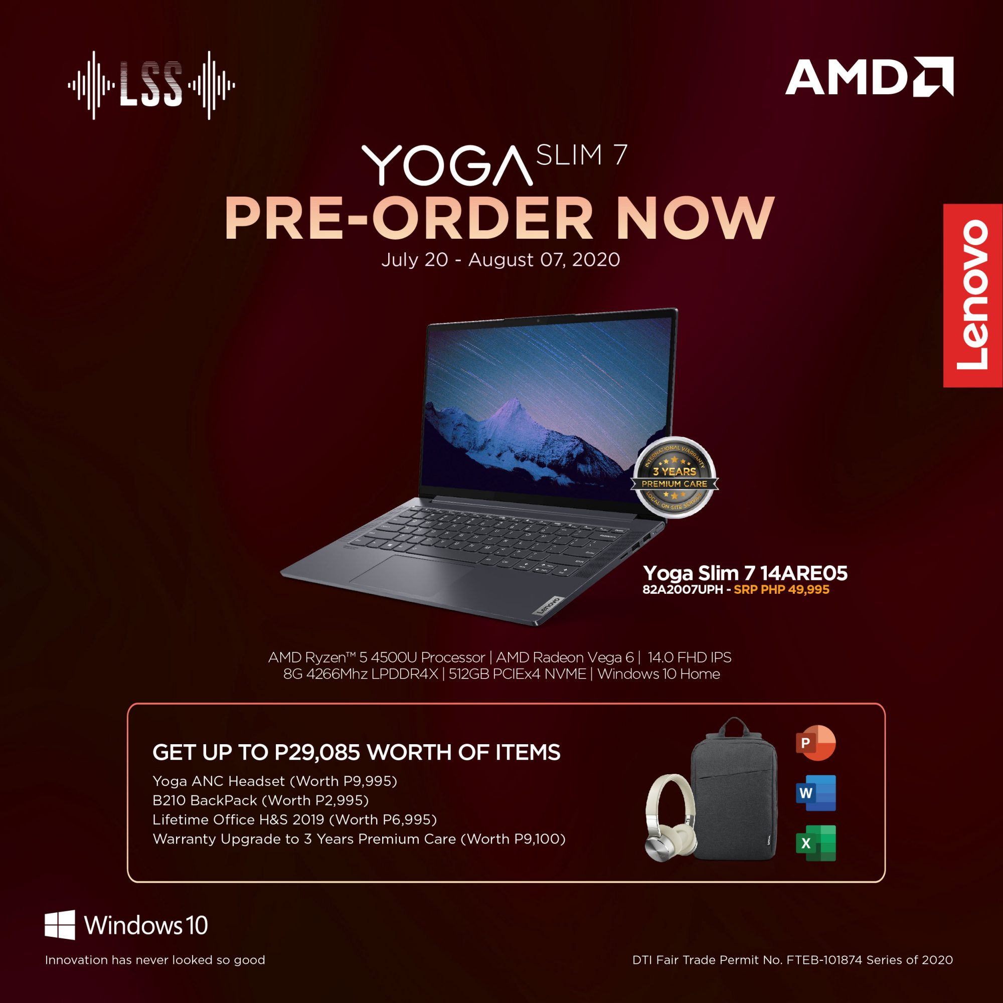 Lenovo Yoga Slim 7 Pre-order 1