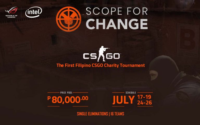 ROG PH Partners with Scope for Change Counter Strike Global Offensive Charity Tournament