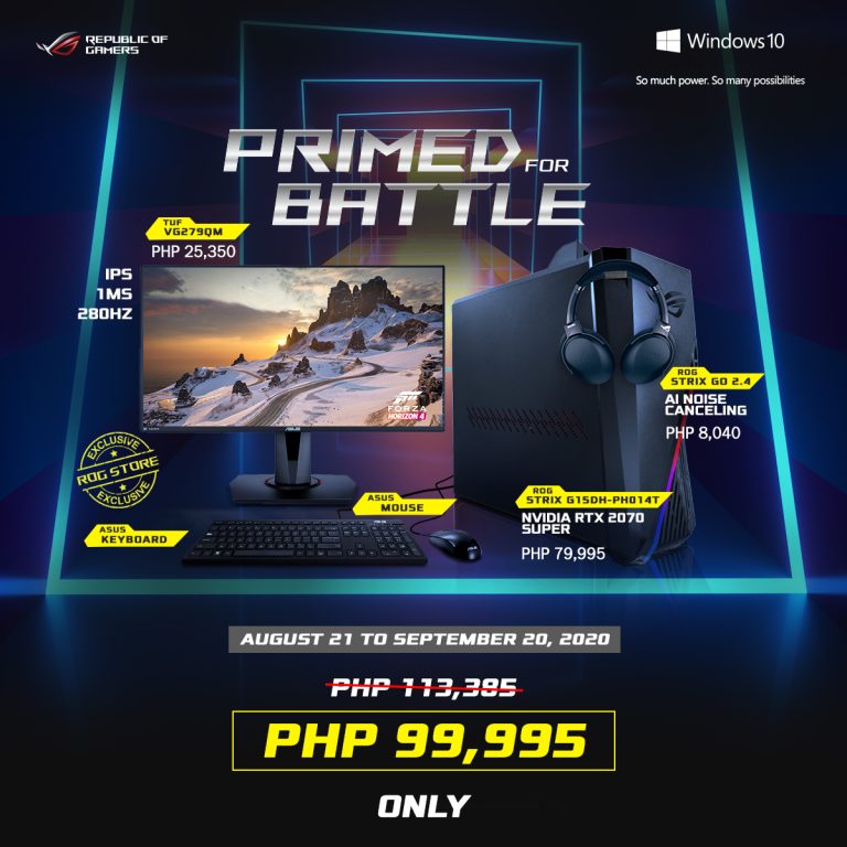 G15DH-PH014T Full Setup Promo