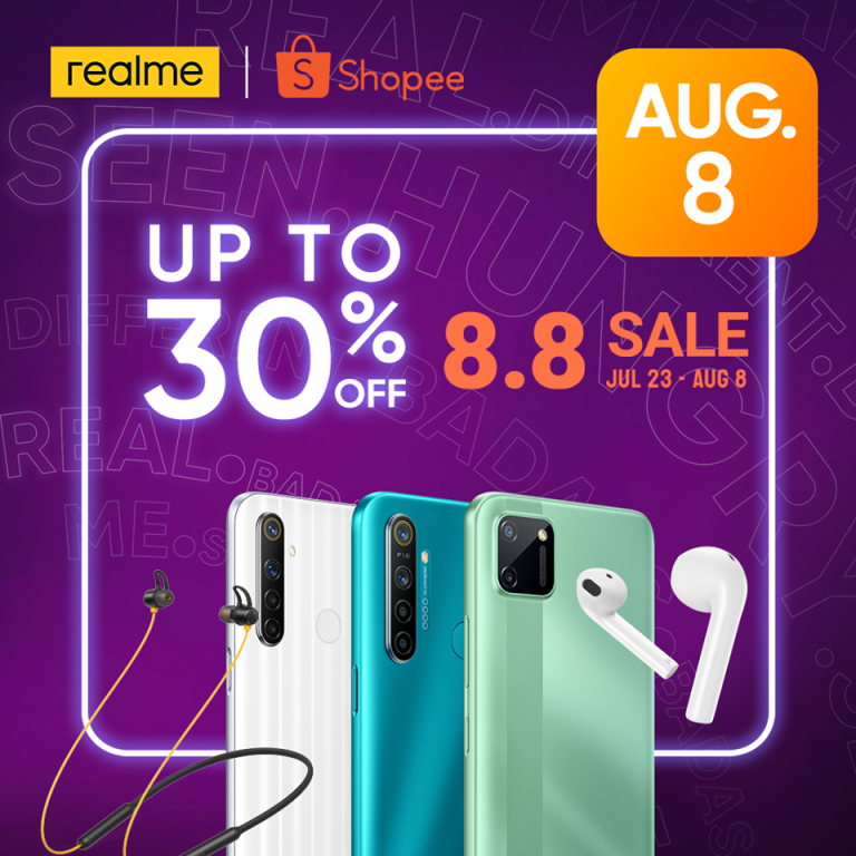 realme Shopee 8.8 Sale