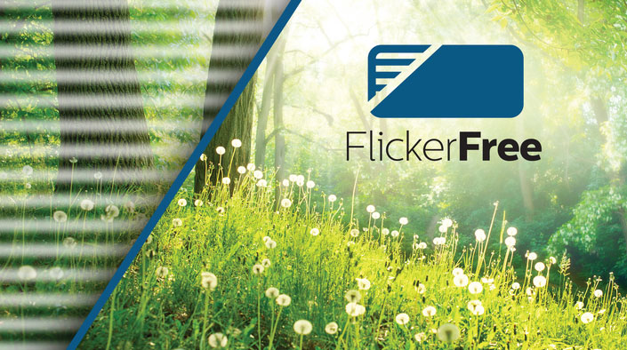 Flicker-free technology