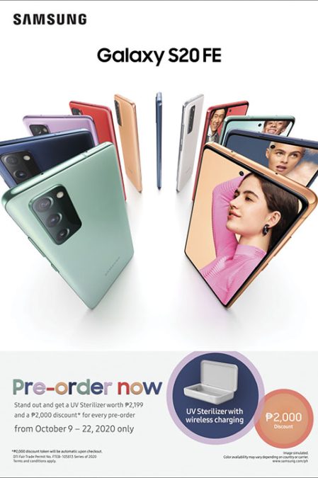 Samsung Galaxy S20 FE Pre-Order Promo