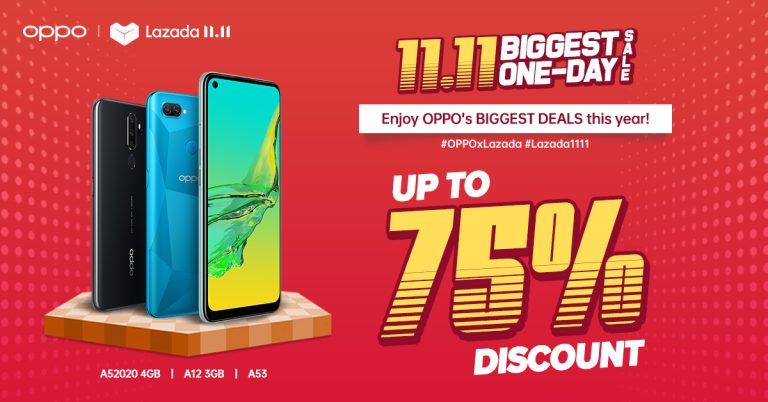 OPPO x Lazada 11.11 Sale