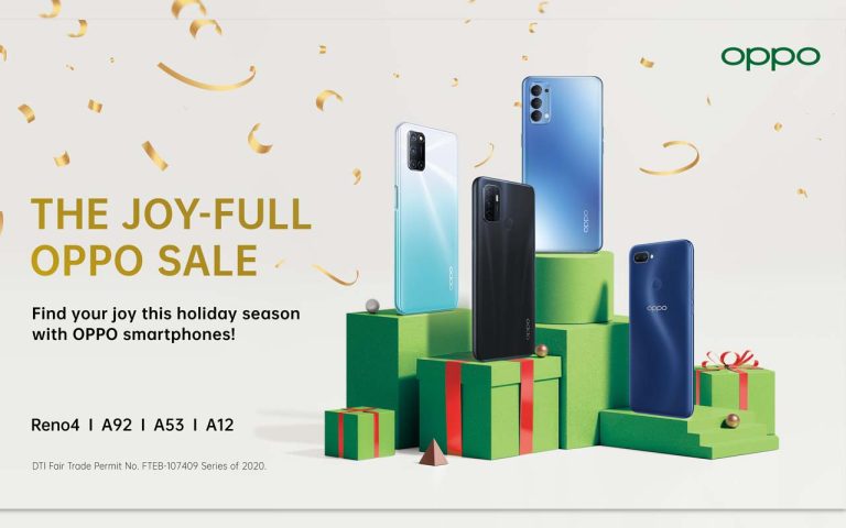 #OPPOJoyFullSale starts November 22, 2020, Just in Time for Christmas