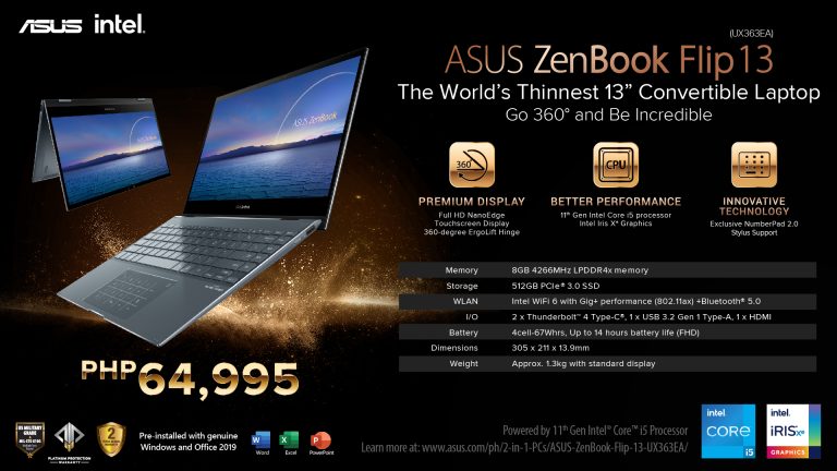 ASUS ZenBook Flip 13 UX363EA