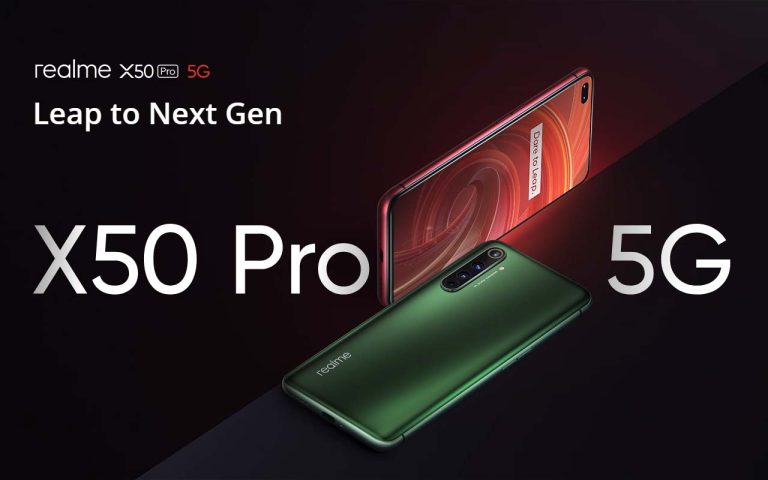 #LeapToNextGen – realme X50 Pro 5G Launched on Smart Signature Plan