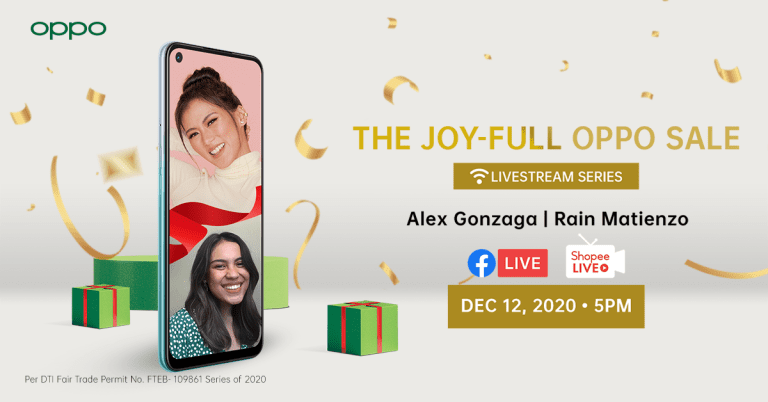 #OPPOJoyFullSale Livestream with Alex Gonzaga and Rain Matienzo