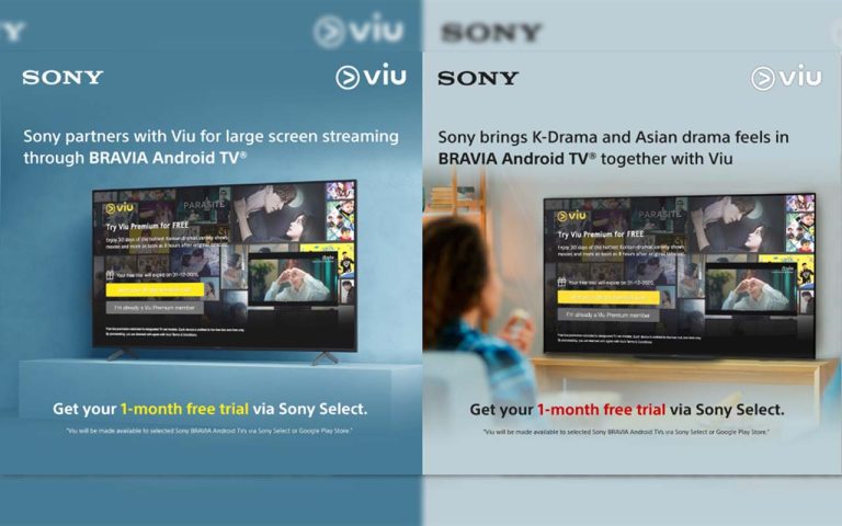Sony Partners with Viu Philippines through BRAVIA Android TV