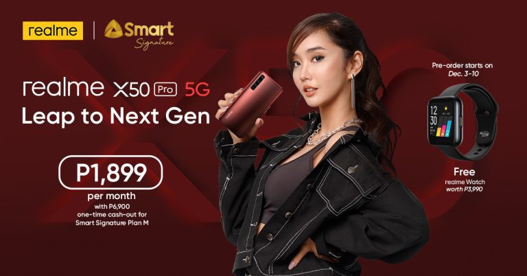 realme X50 Pro 5G on Smart Signature Plan