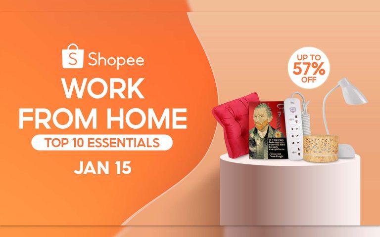 10 Work from Home Essentials for a Productivity 2021 from Shopee