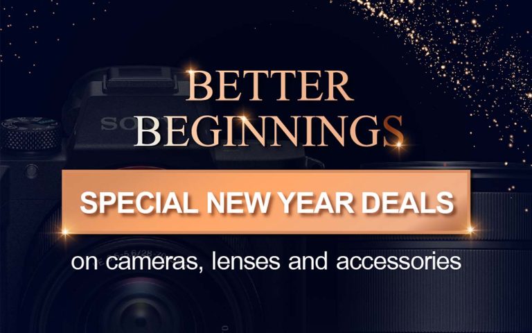 Celebrate Better Beginnings with the Sony New Year Special Deals