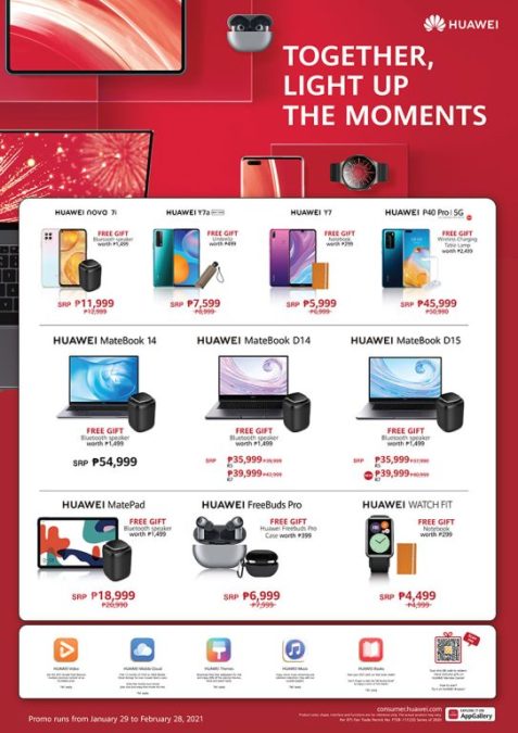Huawei Light Up the Moments promo