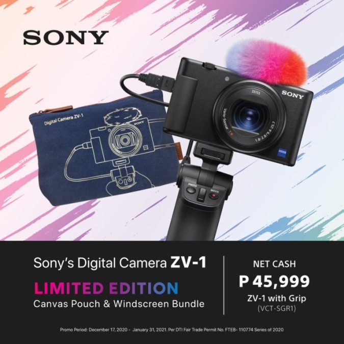 Sony ZV-1 promo