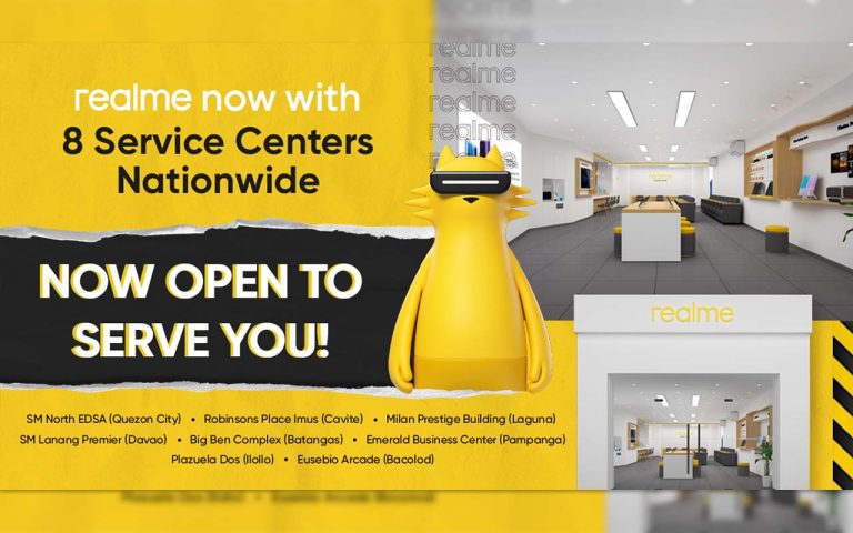 realme Philippines Opens 8 Dedicated Service Centers Nationwide