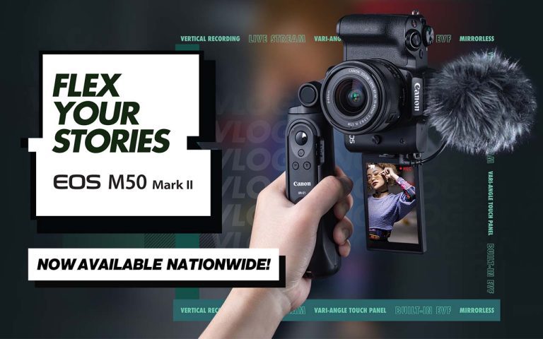 Flex Your Stories – Canon EOS M50 Mark II Now Available in PH