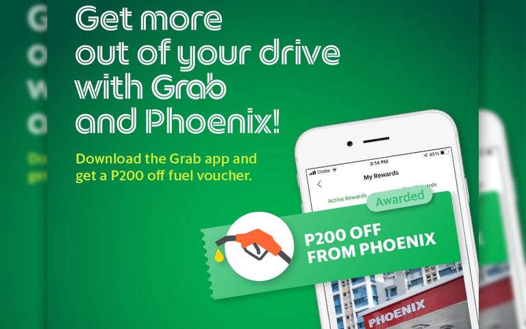 Grab Partners with Phoenix Petroleum – Free Fuel Vouchers for Davaoeños