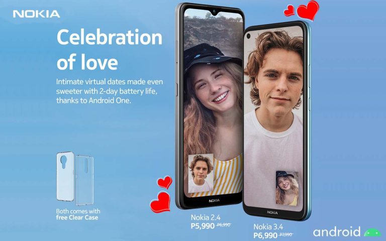 Nokia 2.4 and Nokia 3.4 gets a Price Cut just in time for Valentine’s Day