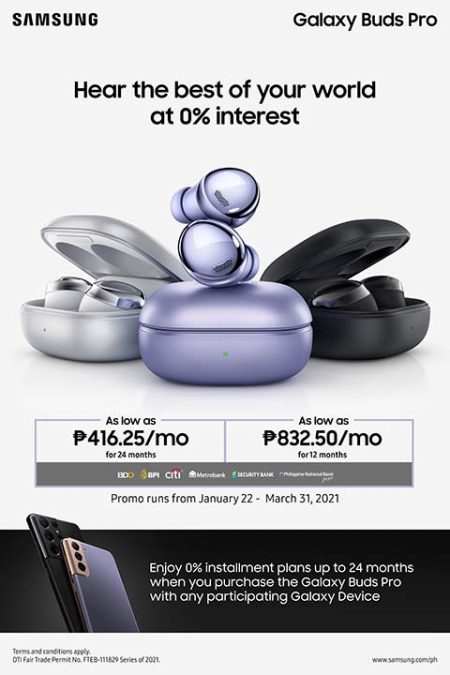 SAMSUNG Galaxy Buds Pro Promo