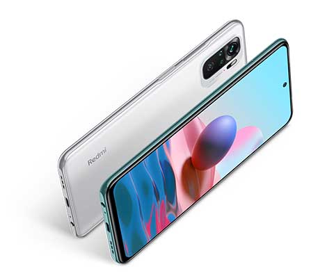 Redmi Note 10 - front back