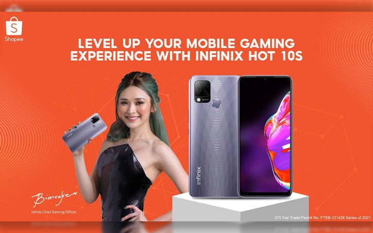 The Infinix Hot 10S is Now Available Exclusively on Shopee