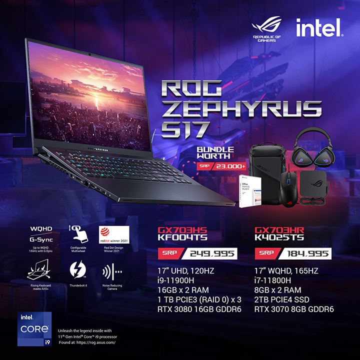 Zephyrus S17 price