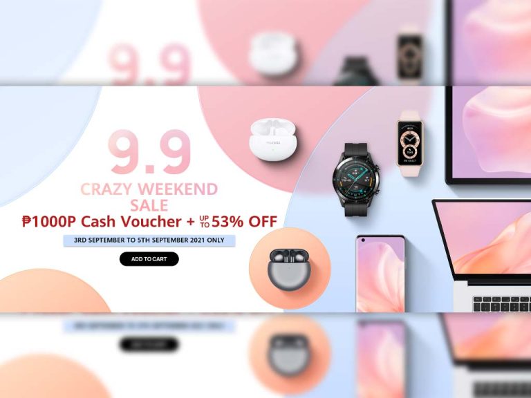 Complete Your Set of Huawei Gadgets this 9.9 Crazy Weekend Sale