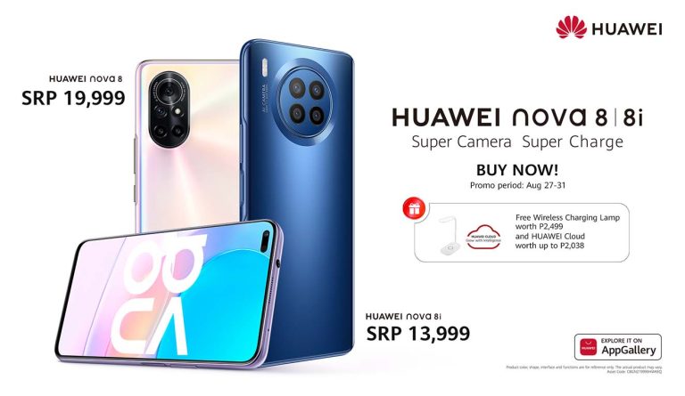 HUAWEI nova 8 and 8i Now Available Here in the Philippines