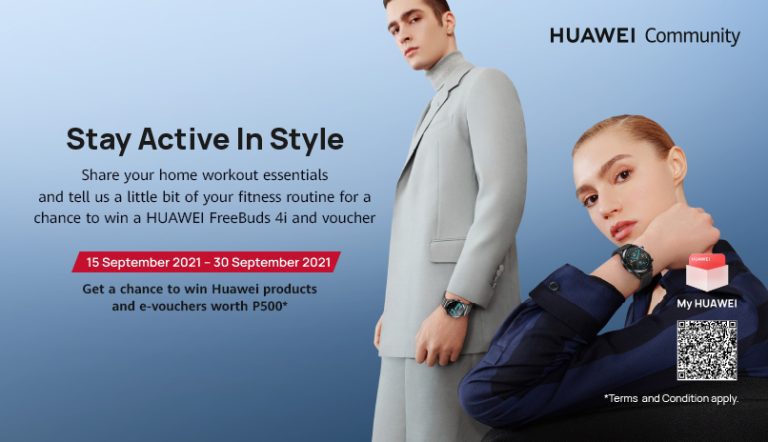 Huawei Buddies Stay Active in Style